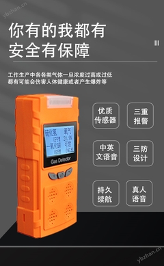 四合一气体检测仪